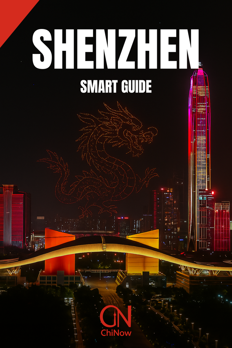 Shenzhen SMART digital travel guide cover